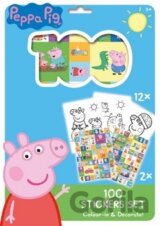 100 Stickers Set Prasátko Peppa