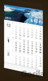 Trojmesačný kalendár Amazing Planet 2020