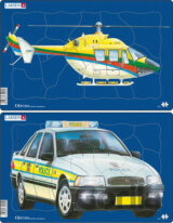 Helikoptéra/Policajné auto (2 v 1) (U3)