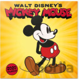 Oficiální kalendář Disney 2020 s plakátem: Mickey Mouse