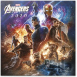 Kalendář Marvel 2020 s plakátem: Avengers