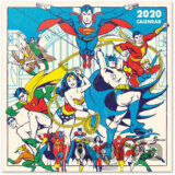 Kalendář 2020 s plakátem: DC Comics