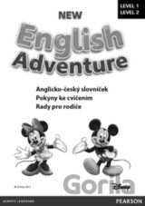 New English Adventure 1 a 2 slovníček CZ