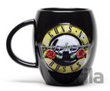 Oválny čierny keramický hrnček Guns'N'Roses: Logo