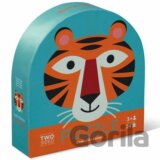 Puzzle obojstranné Tiger a jeho priatelia