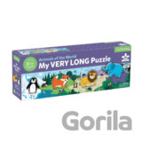 Puzzle dlhé Zvieratá sveta