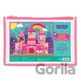 Puzzle Zámok 12ks vo vrecku