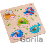 Vkladacie puzzle: Farebné zvieratká