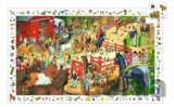 Puzzle s hľadaním predmetov v obrázku:  Kone