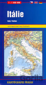 Itálie, 1:1 050 000 - Automapa