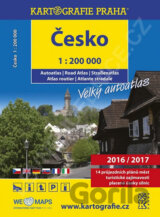 Česko: Velký autoatlas, 1:200 000