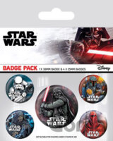 Placky Star Wars: Dark Side set 5 kusov