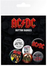 Placka AC/DC: Set 6 placiek