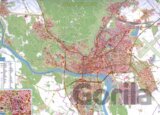 Bratislava - nástenná mapa 1:15 000