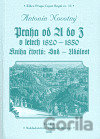 Praha od A do Z v letech 1820-1850. Kniha čtvrtá: Sad - Událost