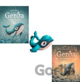 Gerda: Príbeh veľryby + Strach má veľké oči + vankúšik (kolekcia)
