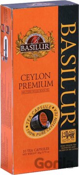 BASILUR TeaCaps Ceylon OP čaj. kapsule