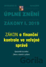 ZÁKON o finanční kontrole ve veřejné správě