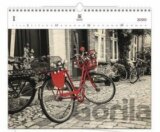 Luxusní dřevěný kalendář 2020: Bicycle