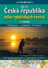 Česká republika - atlas rybářských revírů, 1:250 000