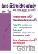 Dane, účtovníctvo, odvody 1/2020 - Inventarizácia majetku a záväzkov, Závierkové účtovné prípady, Ročné zúčtovanie dane