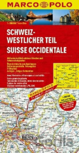 Švýcarsko 1 - západ/mapa