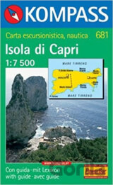 Isola di Capri 681 - mapa 1:7 500