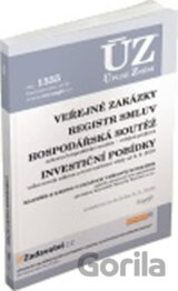 ÚZ 1335 Veřejné zakázky