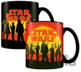 Čierny keramický meniaci sa hrnček Star Wars - Han Solo: Sunset