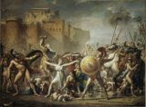 Zásah Sabinek: Jacques Louis David