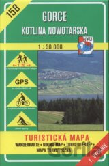 Gorce, Kotlina Nowotarska - turistická mapa č. 158