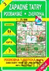 Západné Tatry - Podbanské - Zverovka - turistická mapa č. 3