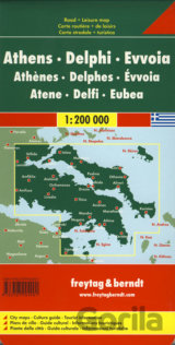 Athens, Delphi, Evvoia 1:200 000
