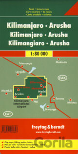 Kilimanjaro, Arusha 1:80 000