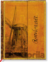 Paperblanks - Rembrandt, The Windmill - MINI - linajkový
