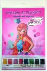 Winx Club fashion: Vybarvi si plakát
