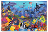 Puzzle - Pod vodou 48 ks