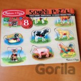 Klasické zvukové puzzle - Farma