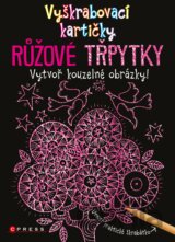 Vyškrabovací kartičky: Růžové třpytky