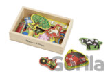 Drevené magnetky Farma od spol. Melissa & Doug
