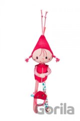 Červená čiapočka - Hudobná textilná bábika