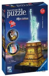 Puzzle noční edice 3D - Socha Svobody