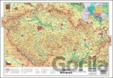 ČR fyzická/kraje - mapa A3