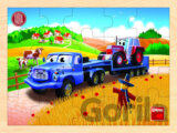 Tatra - dřevěné puzzle tahač