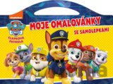 Tlapková patrola: Moje omalovánky se samolepkami