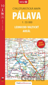 Pálava - Lednicko-valtický areál - cykloturistická mapa č. 10 /1:55 000