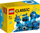 LEGO Classic - Modré kreatívne kocky