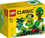 LEGO Classic - Zelené kreatívne kocky