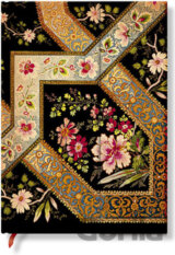 Paperblanks - Filigree Floral Ebony - GRANDE - linajkový