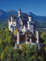 Neuschwanstein na jeseň